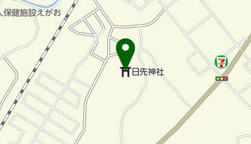 日先神社の地図画像