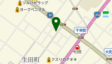 さとう生花の地図画像