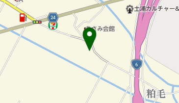 フラワーローズオカノの地図画像