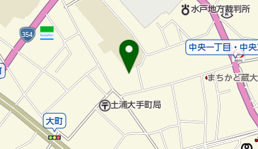 亀城接骨院の地図画像