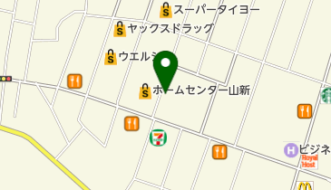 サブリナフェア土浦店の地図画像