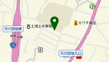 高山美容室の地図画像