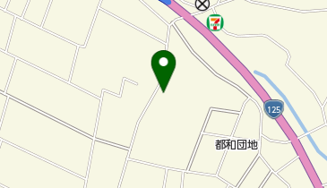 つわ美容室の地図画像