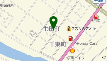 朝日屋不動産の地図画像