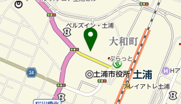 小田眼鏡店の地図画像