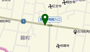 油寅商店の地図画像