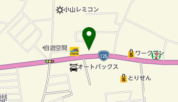 金子電器の地図画像
