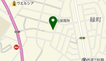 泉心ゼミナールの地図画像