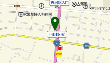 菊地川魚店の地図画像