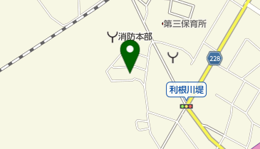 落合牛乳店の地図画像