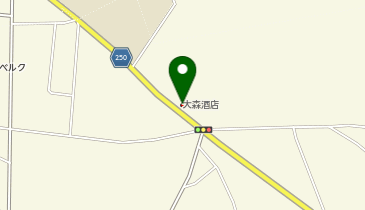 大森酒店の地図画像