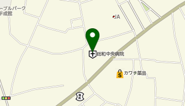 古河市在宅介護支援センターバックアップの地図画像