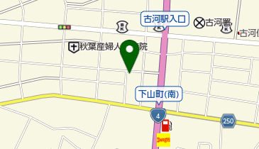 初美精肉店の地図画像