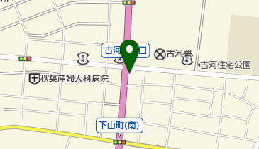 染谷食品店の地図画像