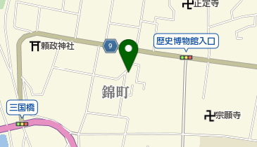 落合燃料店の地図画像