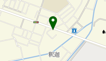 栗田理容室の地図画像