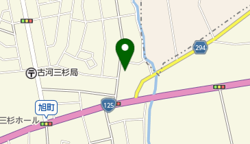 センター理容室の地図画像