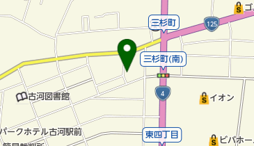 フナバシ理容の地図画像