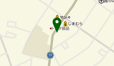 理容エハラの地図画像