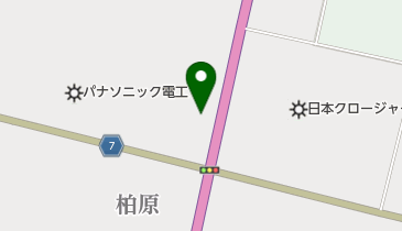 常南運送株式会社の地図画像