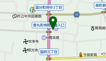 小貫家具 香丸店の地図画像