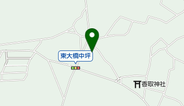 石岡市 東大橋分館の地図画像