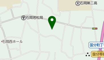 石岡市 府中地区公民館の地図画像