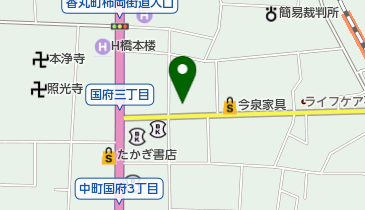 マツの地図画像