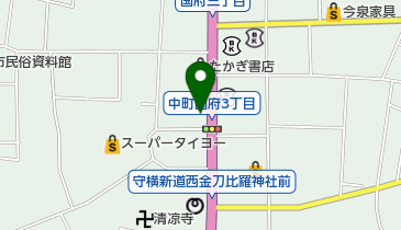 しばのや酒店の地図画像