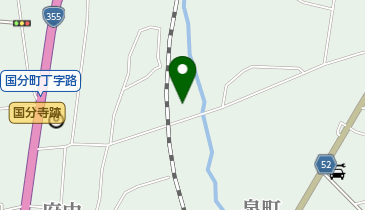 有限会社若山自動車の地図画像