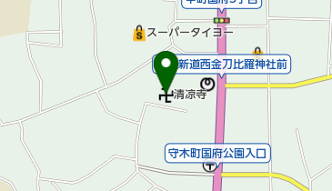 清凉寺の地図画像