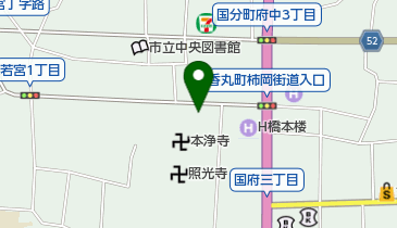 馬立写真館の地図画像