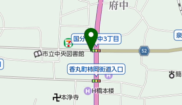 塚本寝具店の地図画像