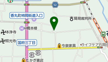 有限会社広瀬石材店の地図画像