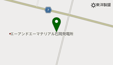 神島化学工業株式会社石岡工場の地図画像