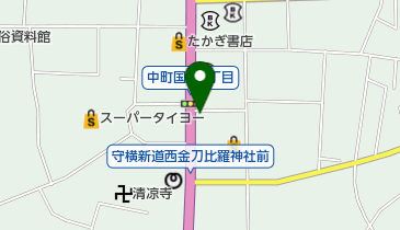 十七屋履物店の地図画像