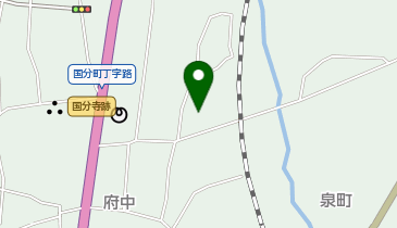 美容室スピードの地図画像