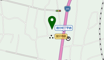 美容室ティアラの地図画像