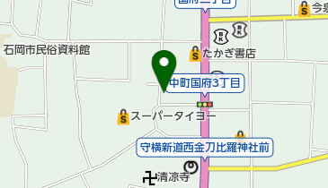 安藤米穀店の地図画像
