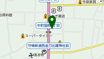 玉川屋石岡本店の地図画像