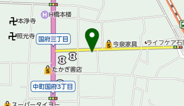 トミオカメガネの地図画像