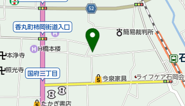 ライズ調剤薬局石岡店の地図画像