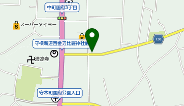 ウトー理容の地図画像