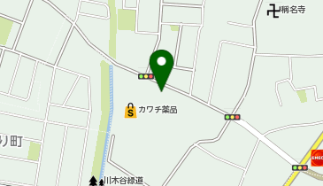 結城綜合食品卸売市場の地図画像