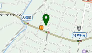 坂入ガラス店の地図画像