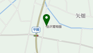 会沢ぶどう園の地図画像