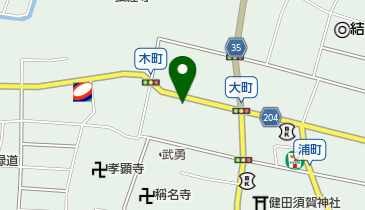 角田紋章店の地図画像