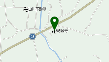 結城寺の地図画像