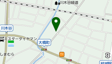 白百合美容院の地図画像