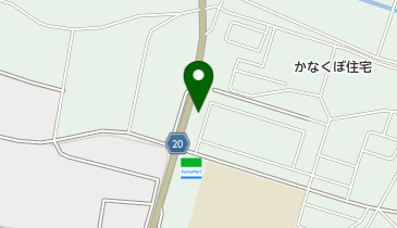 かなくぼ薬局の地図画像